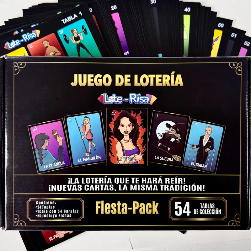 LoteRísa Fiesta Pack 54 Players/Jugadores - Collector’s Edition - Edición de Colección