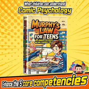 Kids Growth Book - Murphy's Law Guide, Teen Social Psychology, EQ Development Reading for Children's Humanities & Social Sciences