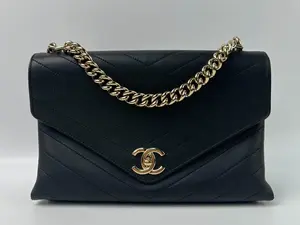Pre-owned CHANEL leather Shoulder Bags Envelope Bag