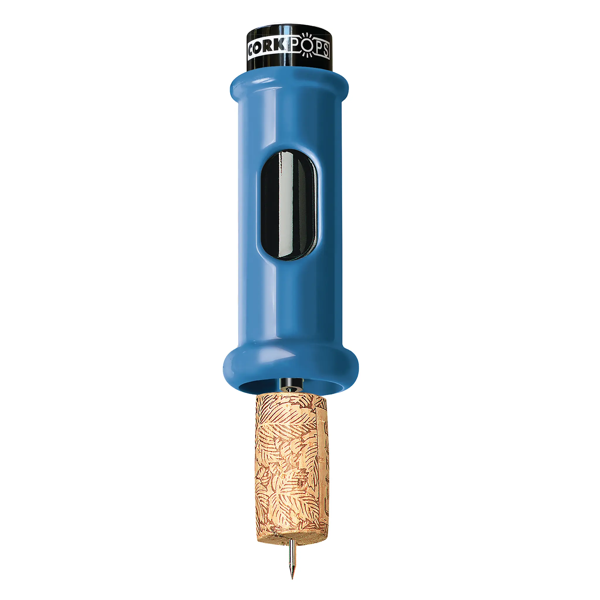 The Original Cork Pops wine opener-Ocean Blue