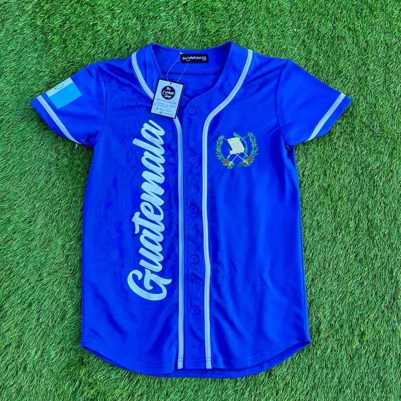 GUATEMALA 502 Baseball Jersey, Guatemala Flag Baseball Jersey, Guatemala Soccer Jersey
