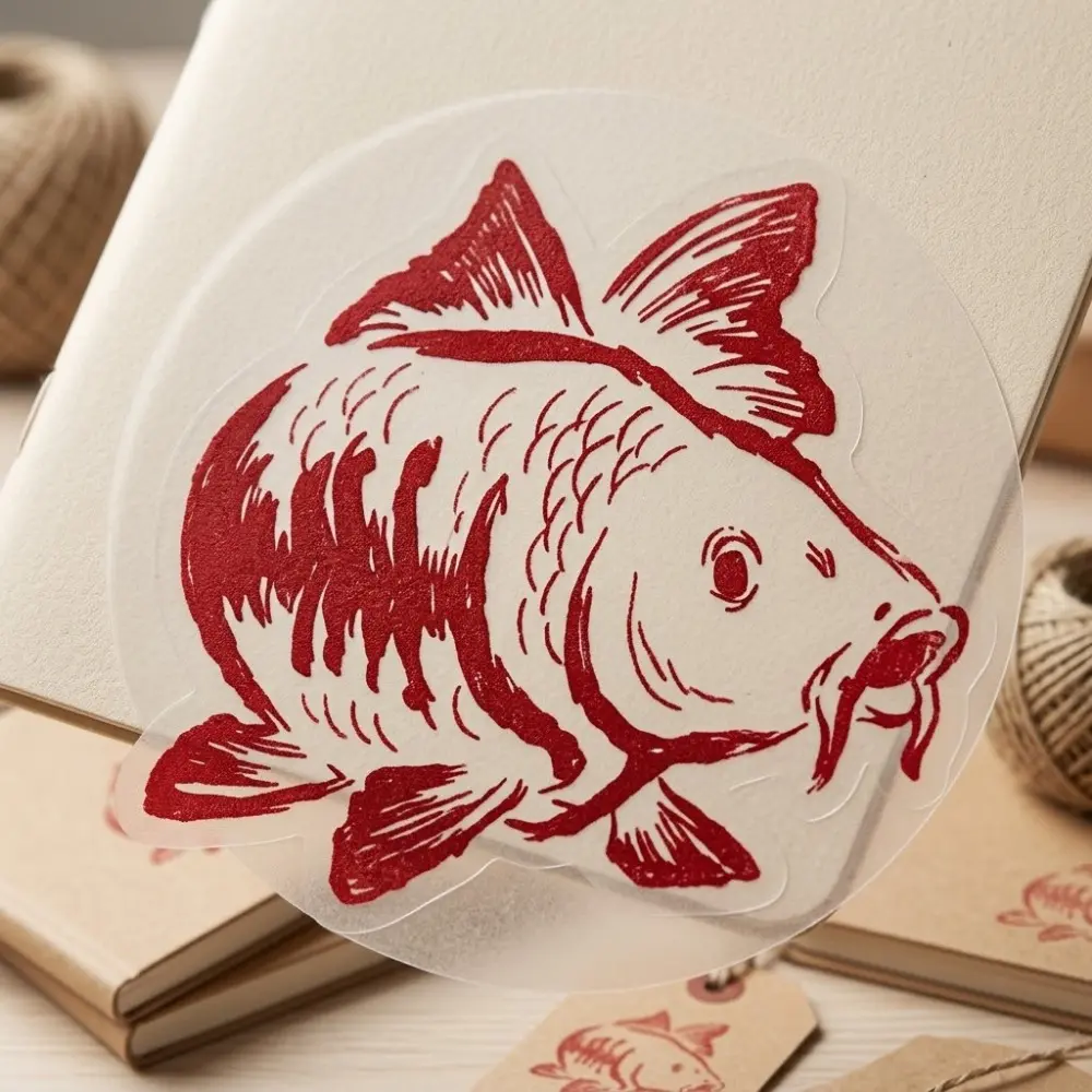 Premium Car Sticker for Fishing Enthusiasts, Universal Vinyl Decal for Kayak Truck Boat, Waterproof Sunproof Durable Design, Easy Peel & Stick
