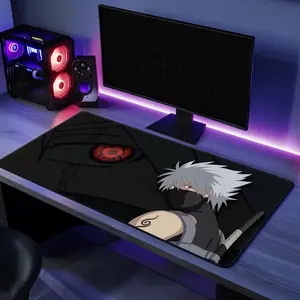 Kakashi Desk Mat, Ninja Gaming Mouse Mat, Keyboard Laptop Gaming Desk Pad, Mousepad Large, Anime Extended Deskpad