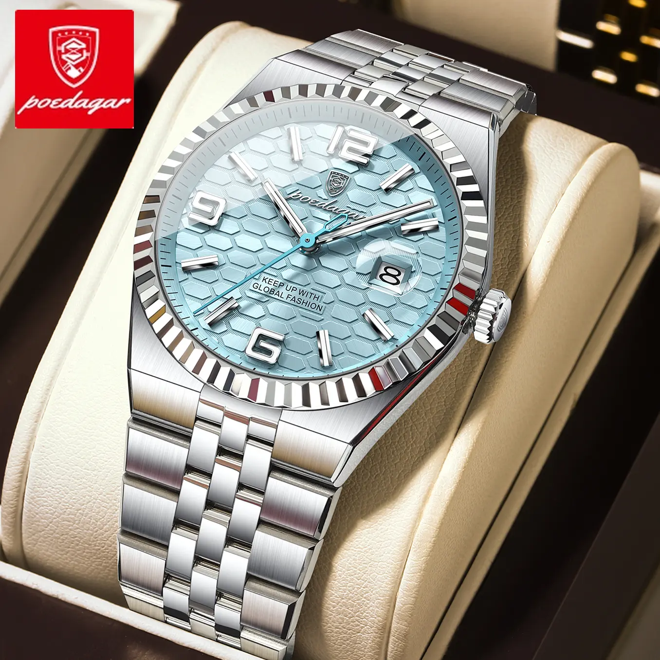 Men's watches, men's business watches, stylish waterproof wristwatches, high-end men's watches, timeless accessories, luxury brand watches, quartz watches, automatic date watches