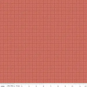 Fabric Riley Blake Berry Plaid Stitcher's Flannel by the Quarter Yard F15553-BERRY