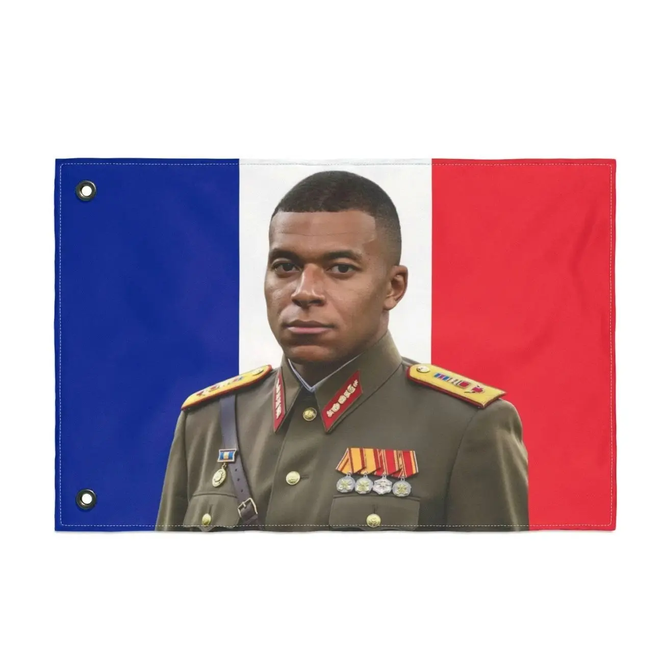 Funny Mbappe France Tapestry Flag, Football Bedroom Decor Gifts