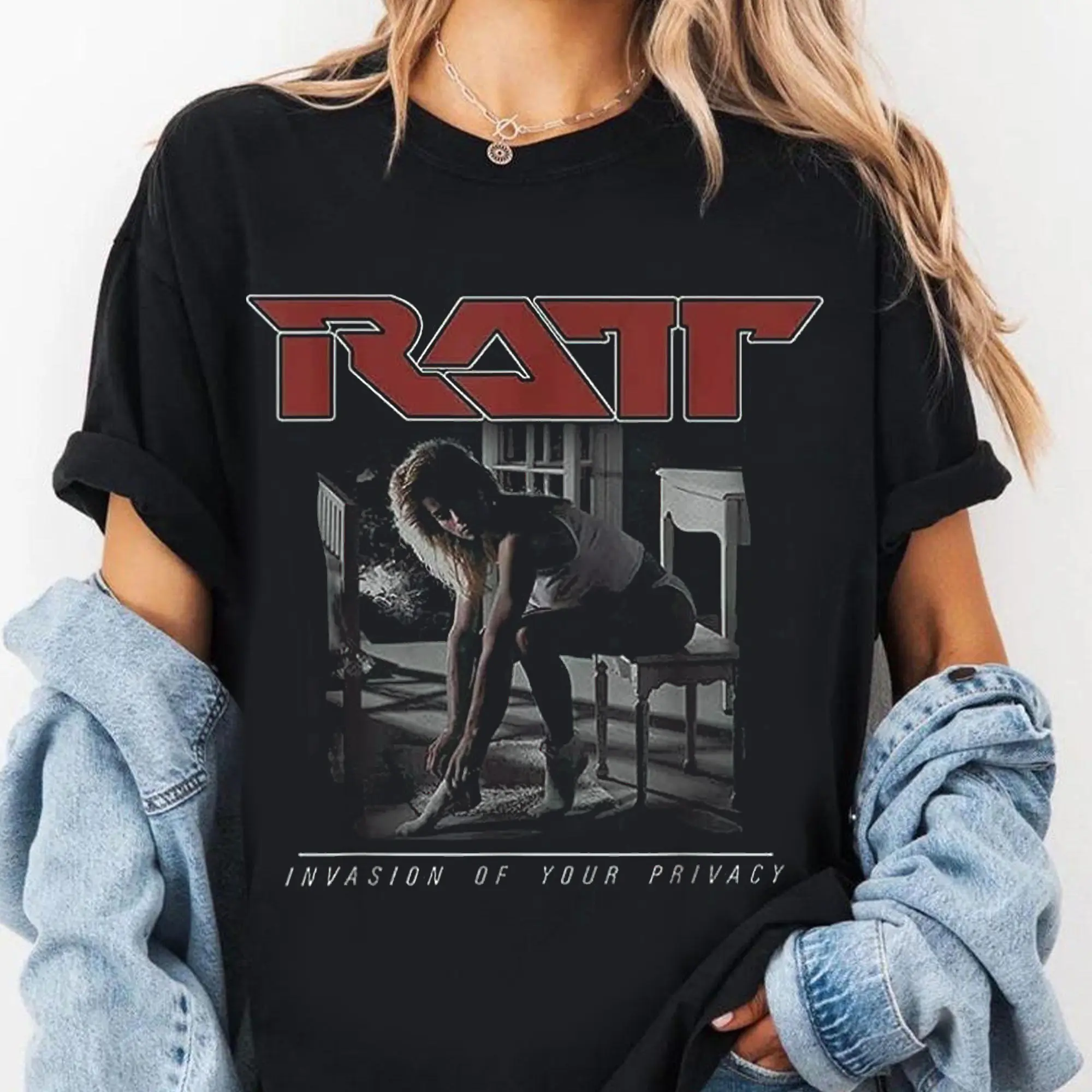 RATT Band Vintage Music Graphic Tee – Trendy Streetwear for True Music Lovers