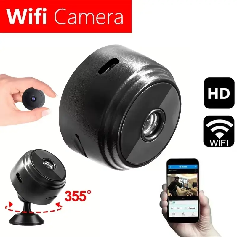 A9 1080P HD Wifi Mini Camera Surveillance Cameras Sensor Camcorder Web Video Smart Home Safety Wireless Security Camera GEMODI