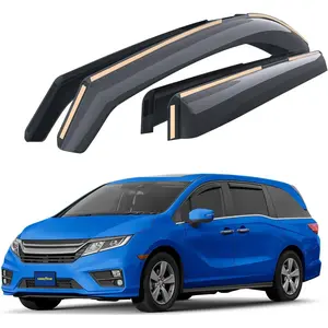 Goodyear Shatterproof in-Channel Window Deflectors for Honda Odyssey 2018-2026, Rain Guards, Window Visors for Cars, Vent Deflector, Car Accessories, 4 pcs - GY007755