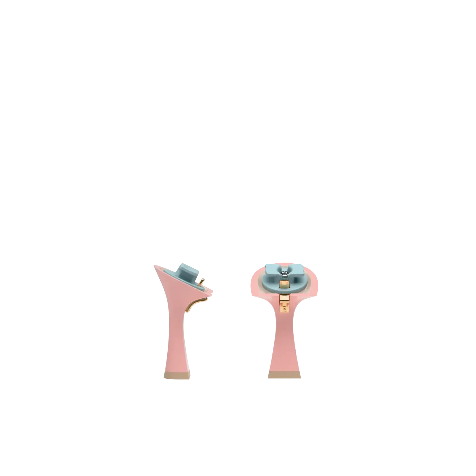 Flare Stiletto Heel Kit 4 Blush