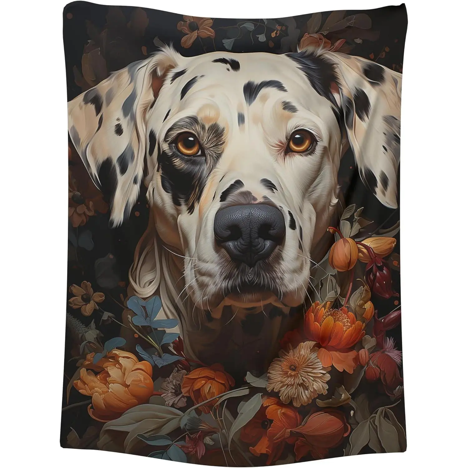 Dalmatian Mix Dog Mom Gifts Blanket Gifts Blankets for Women Large Blanket 60" x 80"