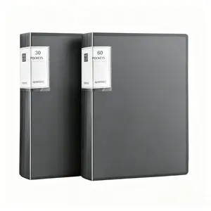 2pcs A4 File Folders with Transparent Inserts, Multi-Layer Organizer, Music Sheet Holder, Student Exam Storage, Office Document Keeper, Perfect Gift