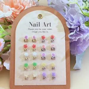 Garden Glow-Shine Shine DIY Metal Luminous Nail Charms(Glow in the Dark)