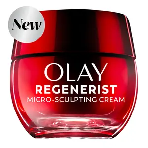 Olay Micro-Sculpting Cream Moisturizer - Hydrating, Plumping, Firming, Exfoliating, Diminish Wrinkles