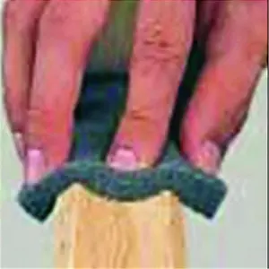 Norton 4070 3 x 4 x 0.5 in. 80 Grit Med Flexible Sanding Sponge