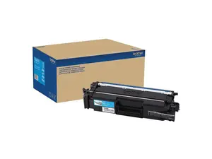 Brother TNE80C Original Super High (XXL Series) Yield Laser Toner Cartridge - Cyan