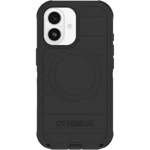 OtterBox iPhone 17 Defender Pro Series Case - Black - Tough, Rugged & Durable iPhone Case, Snaps on MagSafe
