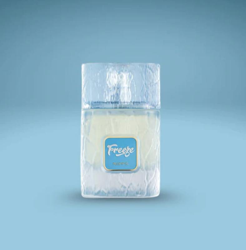 Riiffs | Freeze | Unisex fragrance | Extrait De Parfum | 100 ML | 3.4 oz | Citrus - Fresh - Spicy - Green