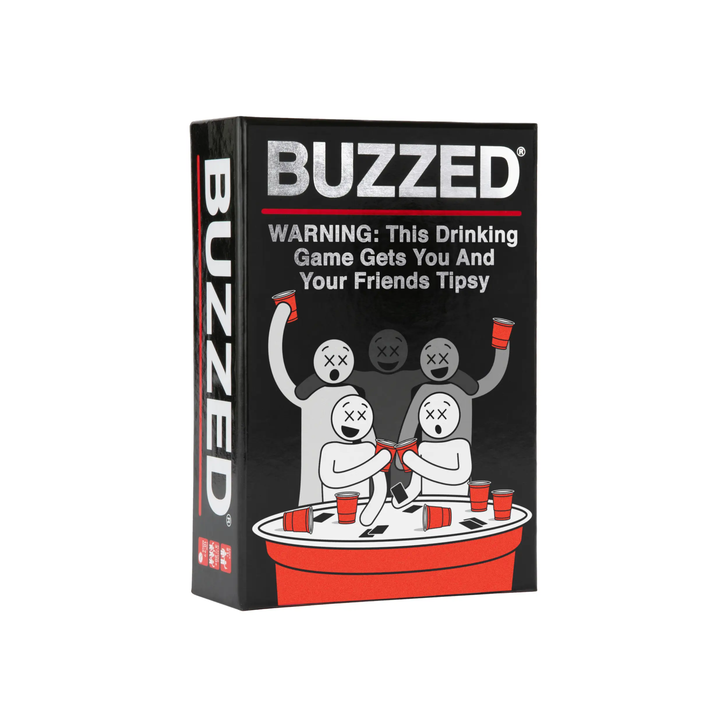 Buzzed Drinking Game Viral Party Card Game for Adults 21+ | Fun for 3–20 Players