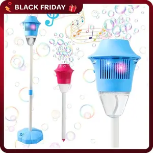 Bubble equipment with Music & Lights - Adjustable Height, Ideal for Weddings, Parties & Outdoor Camping Entertainment