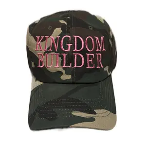 Kingdom builder baseball cap unisex hand embroidered