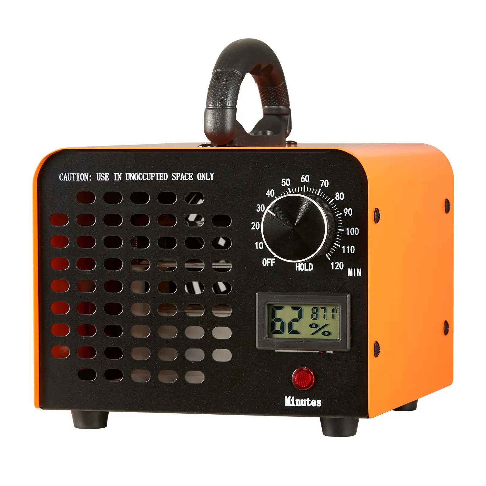 Ozone Generator, 12000mg/h Ozone Machine Remover, High Capacity Commercial/Industrial Ozone Generator Machine, Home Air Ionizers Deodorizer with 0-120 min Time Setting for Rooms, Cars, Pets