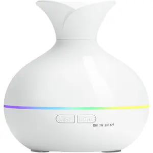 Essential Oil Diffusers for Home, 300ml Portable Small Aromatherapy Diffuser, Ultrasonic Diffusers for Essential Oils, Auto Shut-Off 4 Timers 15 Colors for Office Home