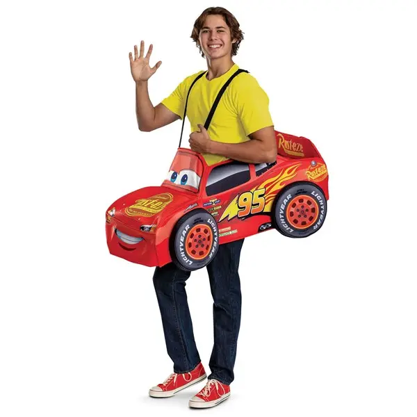 Adult Cars Lightning McQueen 3D Costume