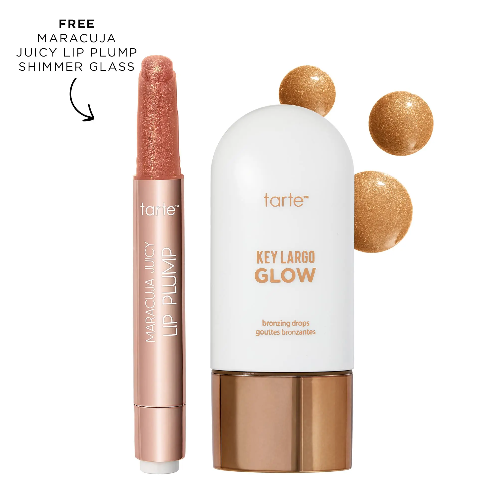 tarte maracuja juicy shimmer plump and bronzing drops tarte maracuja juicy shimmer plump and bronzing drops