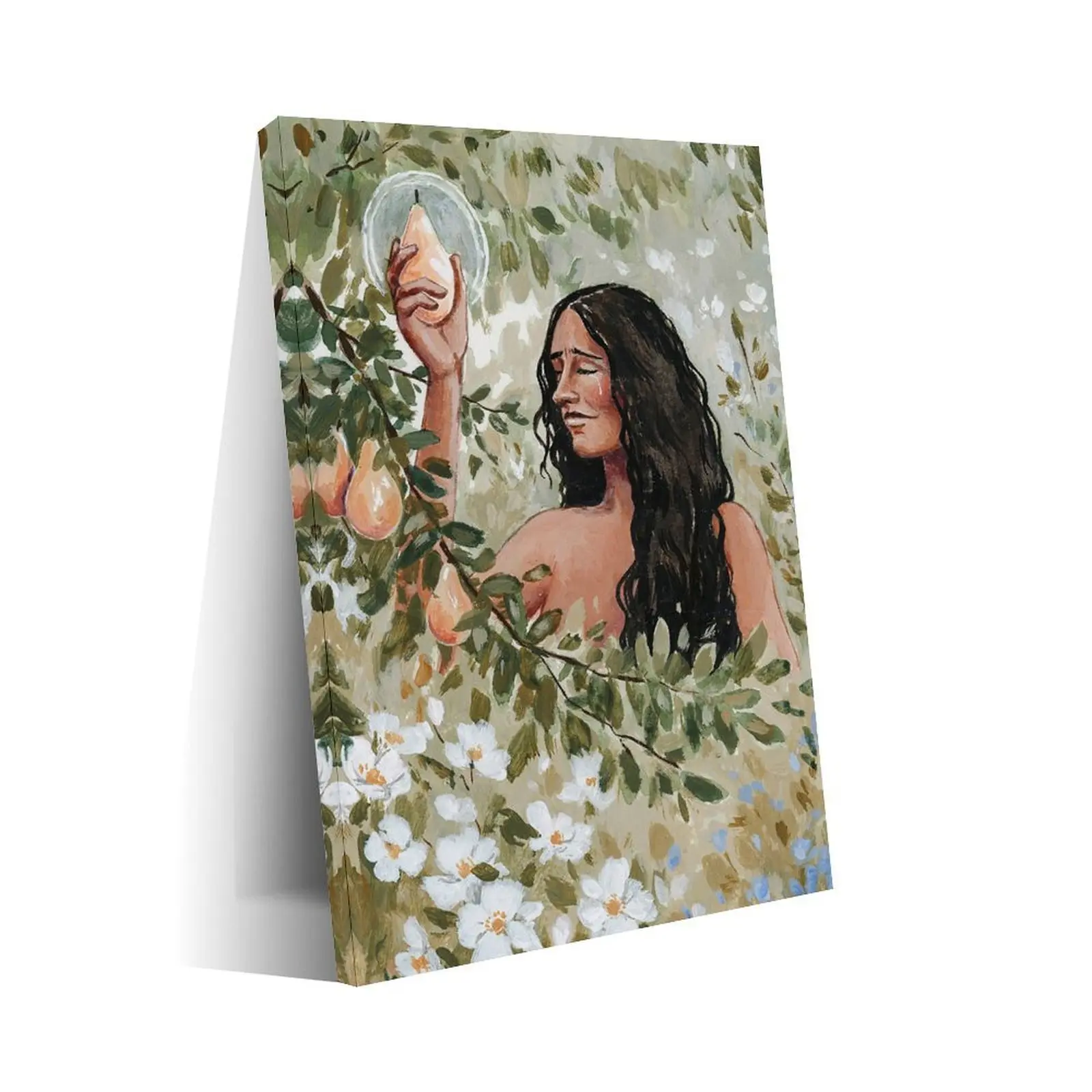 Mother Eve, Mother of All Living, The Garden of Eden Art PosterWall Art Canvas Print Bedroom Living Room Decor