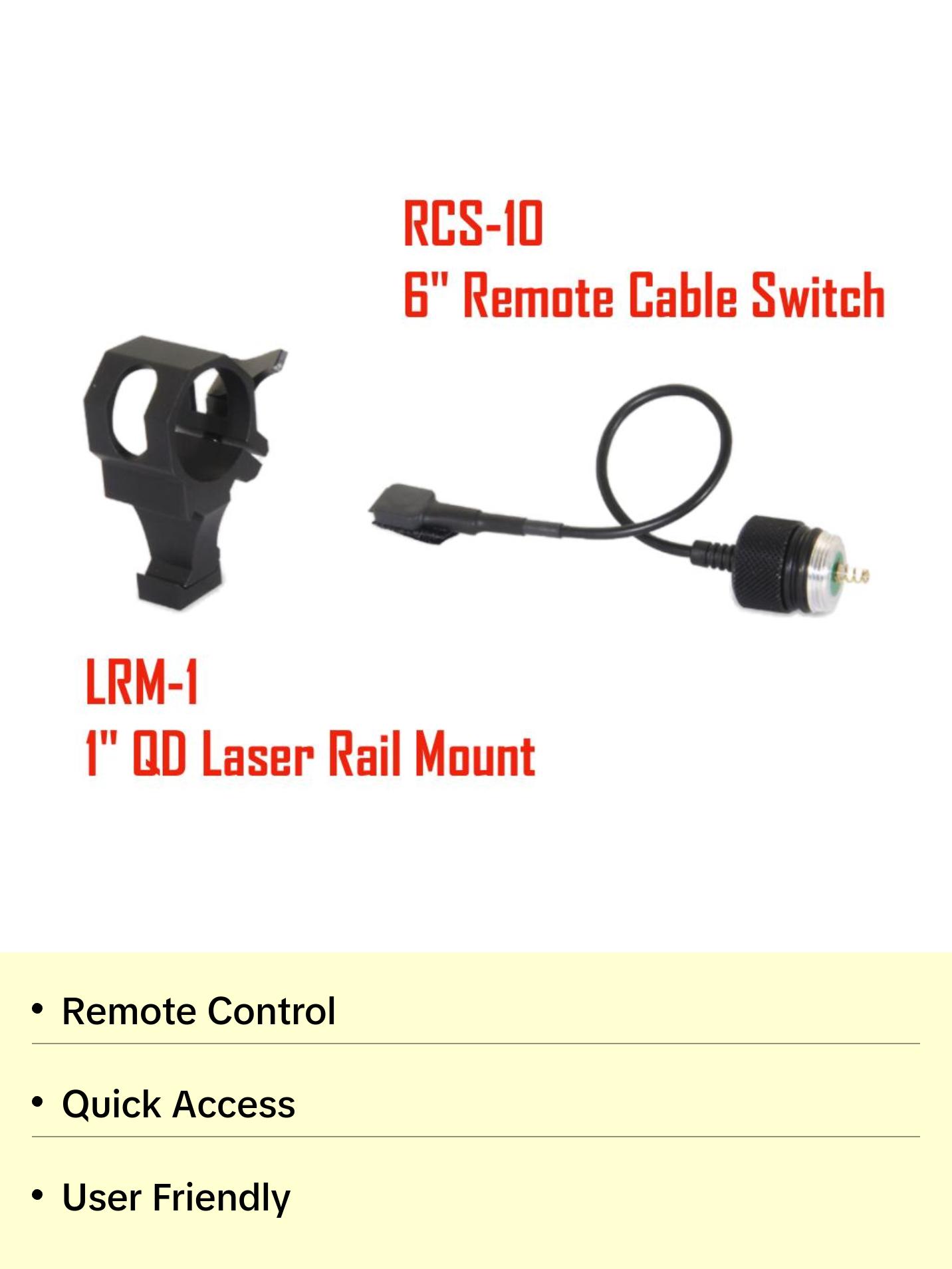 6" Remote Cable Switch - Lasers