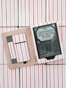Be Mine Red & Pink Stripe Kindle Case