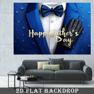 Father’s Day & Dad Festival Backdrop – Balloon Letter Tapestry, Wall Hanging, Photography Background, Polyester HD Print, Garden, Entrance, Home, Party Decor