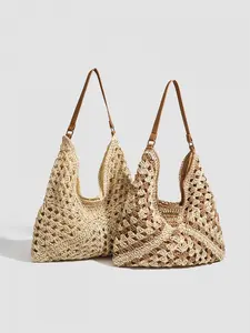 New high-quality women's large-capacity beach vacation travel tote bag, shoulder and underarm bag