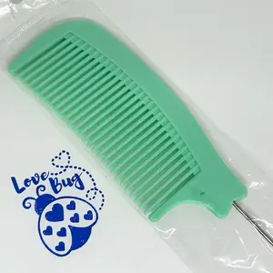 Beadable wide tooth combs. Dazzle up your hair care tool.
