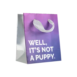 "Well, It's Not a Puppy" Small Gift Bag
