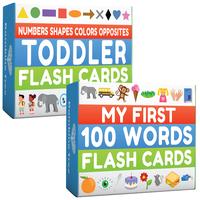 First Words + Colors, Numbers, Shapes Bundle