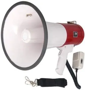 Loud Megaphone with Siren Bullhorn Speaker for Outdoor Sports and Events