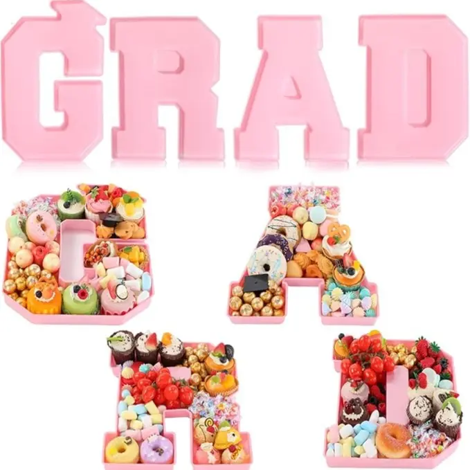 4 Pcs grad- light pink