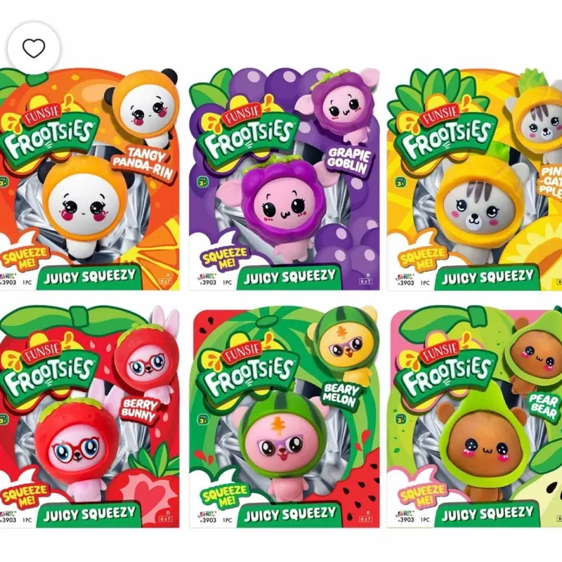Funsie frootsie squishy jaru stress relief toy