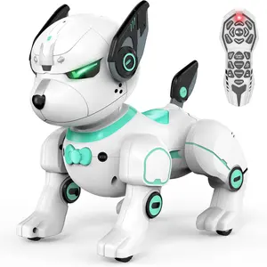 Intelligent Robot Dog Remote Control Toy, Interactive Pet Dog with Programmable Singing and Dancing Stunts, Birthday Holiday Gift