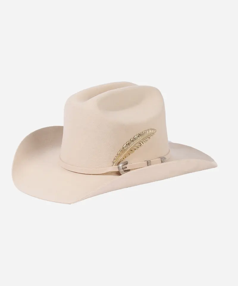 El Amo Black Fur Felt Hat Classic Cowboy Design for Women Versatile for Casual & Formal Occasions Timeless Look