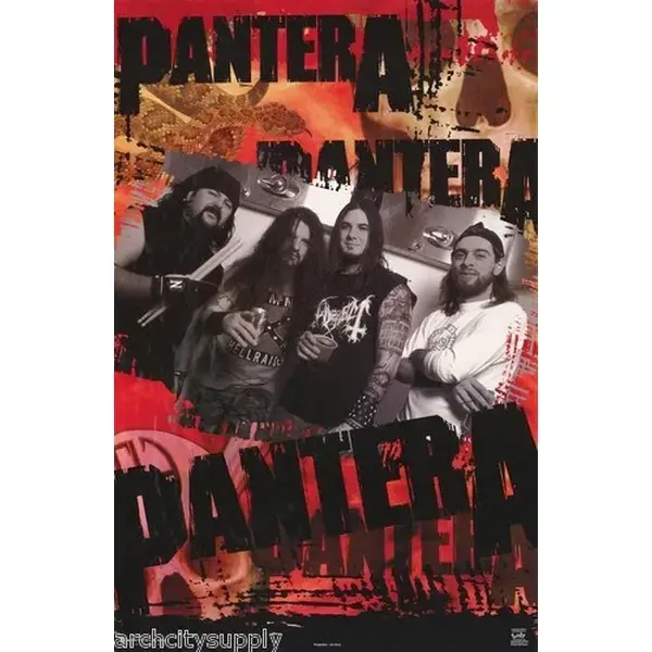 Pantera Poster Band Shot