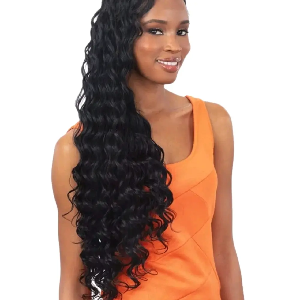 Milky Way Weave Organique Flowy Deep 24 Color 613 Deep Lace Hair Accessory