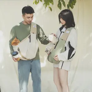 Pet Crossbody Tote Bag - Compact and Versatile Design for Pet Use, Ideal for Travel and Outdoor Activities