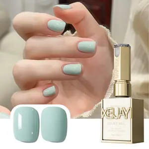 1PC 15ML 34 Mint Green Gel Nail Polish - Smooth, Satin Finish, Long-Lasting, Perfect for DIY and Salon Use, Nail Art Salon Quality Nail Polish Mint Green Nail Color Smooth Texture Nail Polish Cutics Manicure Cosmetic M034