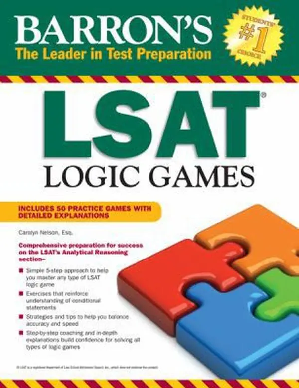 USED-LSAT Logic Games by Carolyn Nelson Esq. (Paperback)
