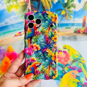 Parrot Paradise Wavy Luxe MagSafe Case for iPhone