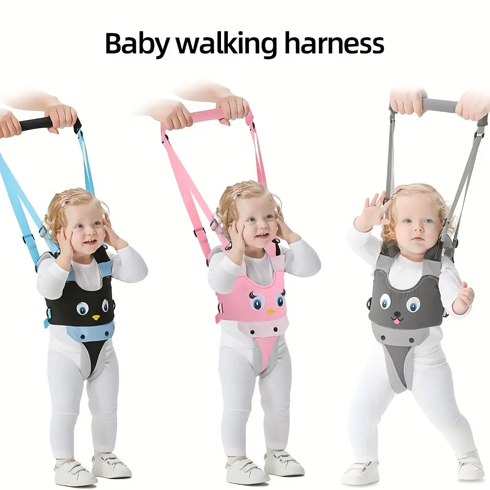 Baby Walking Harness, Handheld Child Walking Aid, Toddler Walking Support Strap, Walking Assistance Belt