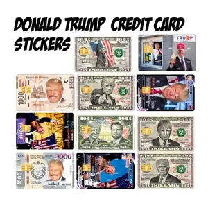 Donald Trump Credit Card Stickers - Unique Original for debit credit ebt anti trump